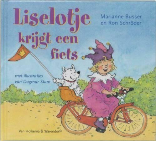 Liselotje krijgt een fiets Marianne Busser 9000302714, Ophalen of Verzenden, Zo goed als nieuw, Marianne Busser & Ron Schroder