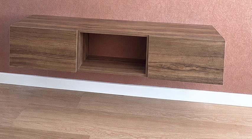 Televisie kastje, Ophalen, 100 tot 150 cm, Zo goed als nieuw, Minder dan 100 cm