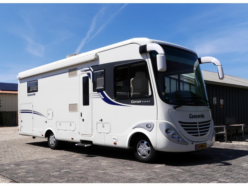 Concorde Carver 821 M, automaat, bj 2011, nw. staat, 89.500-, Caravans en Kamperen, Concorde, Bedrijf, Overige merken, Automaat
