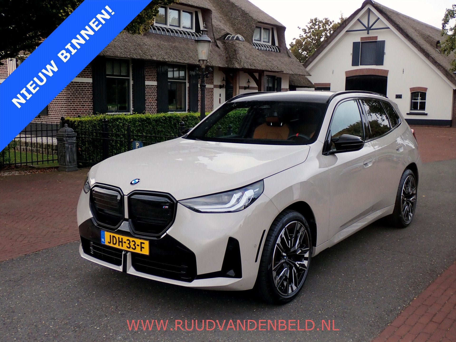 BMW X3 M50 ! 1e EIGENAAR ! H&K / HEAD-UP / 360* / ACC / SPOR, Gebruikt, Euro 6, Adaptive Cruise Control, Leder