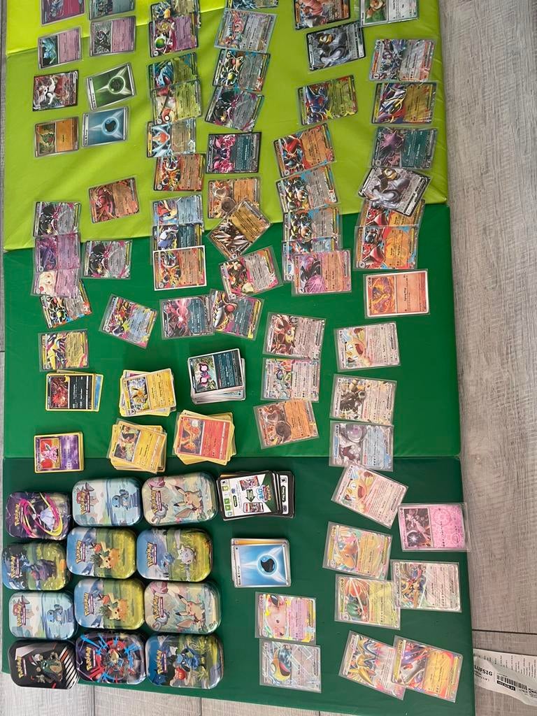 Pokemon kaarten, Hobby en Vrije tijd, Ophalen, Nieuw, Meerdere kaarten