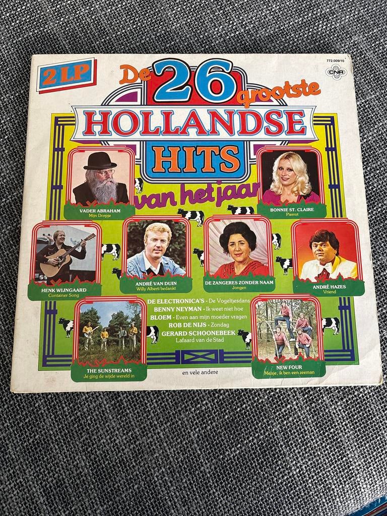 De 26 Grootste Hollandse Hits van het Jaar - 2 LP, Ophalen, Gebruikt, 12 inch, Levenslied of Smartlap