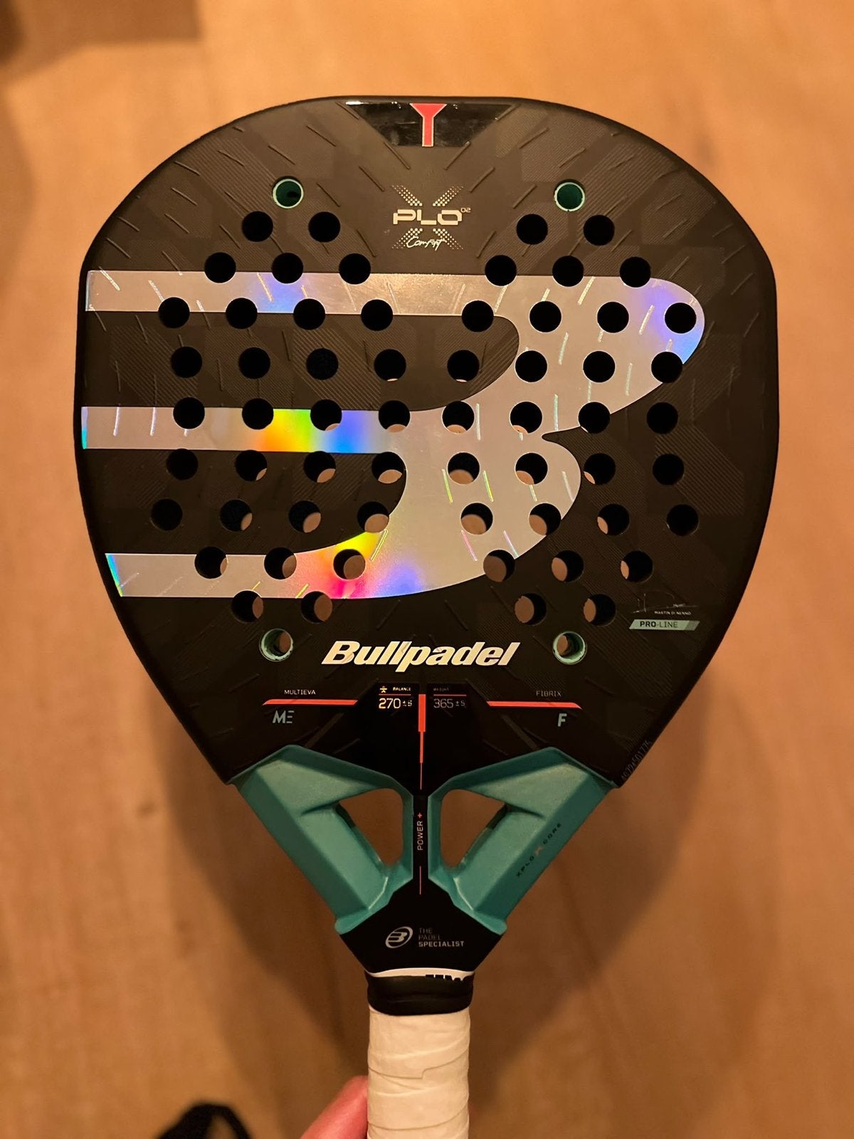 Bullpadel xplo comfort Padel Racket - Zo goed als nieuw, Sport en Fitness, Ophalen of Verzenden, Zo goed als nieuw, Padelracket