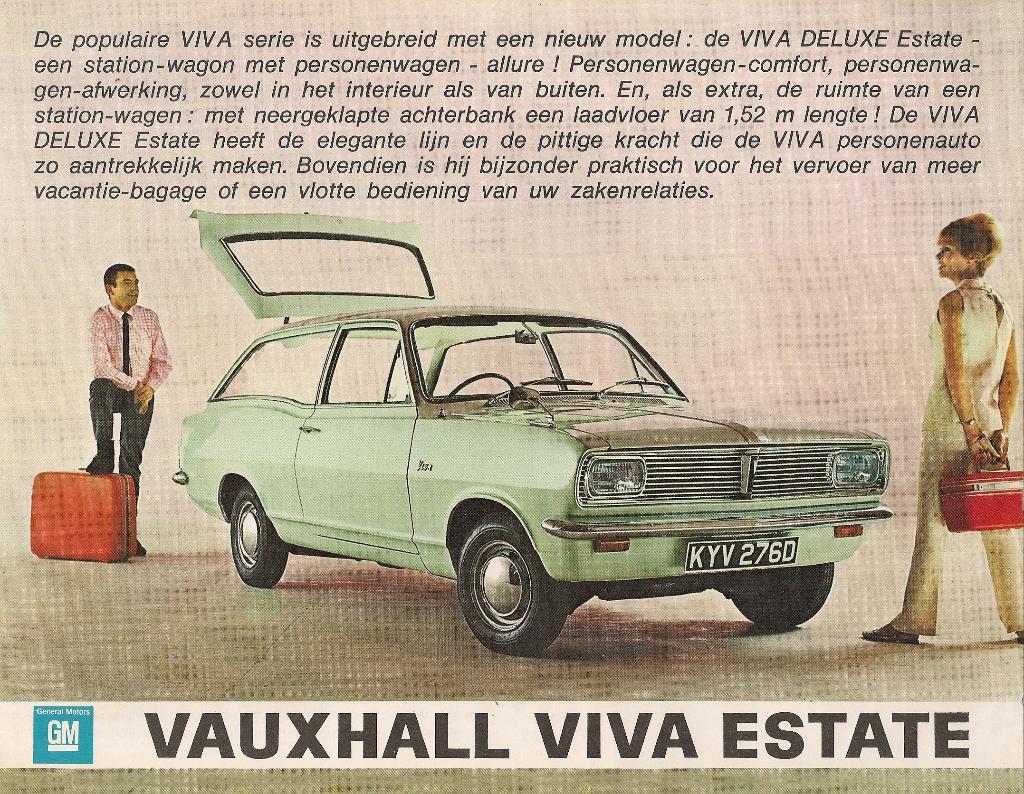 Folder Vauxhall Viva, 1978, Ophalen of Verzenden, Nieuw, Overige merken