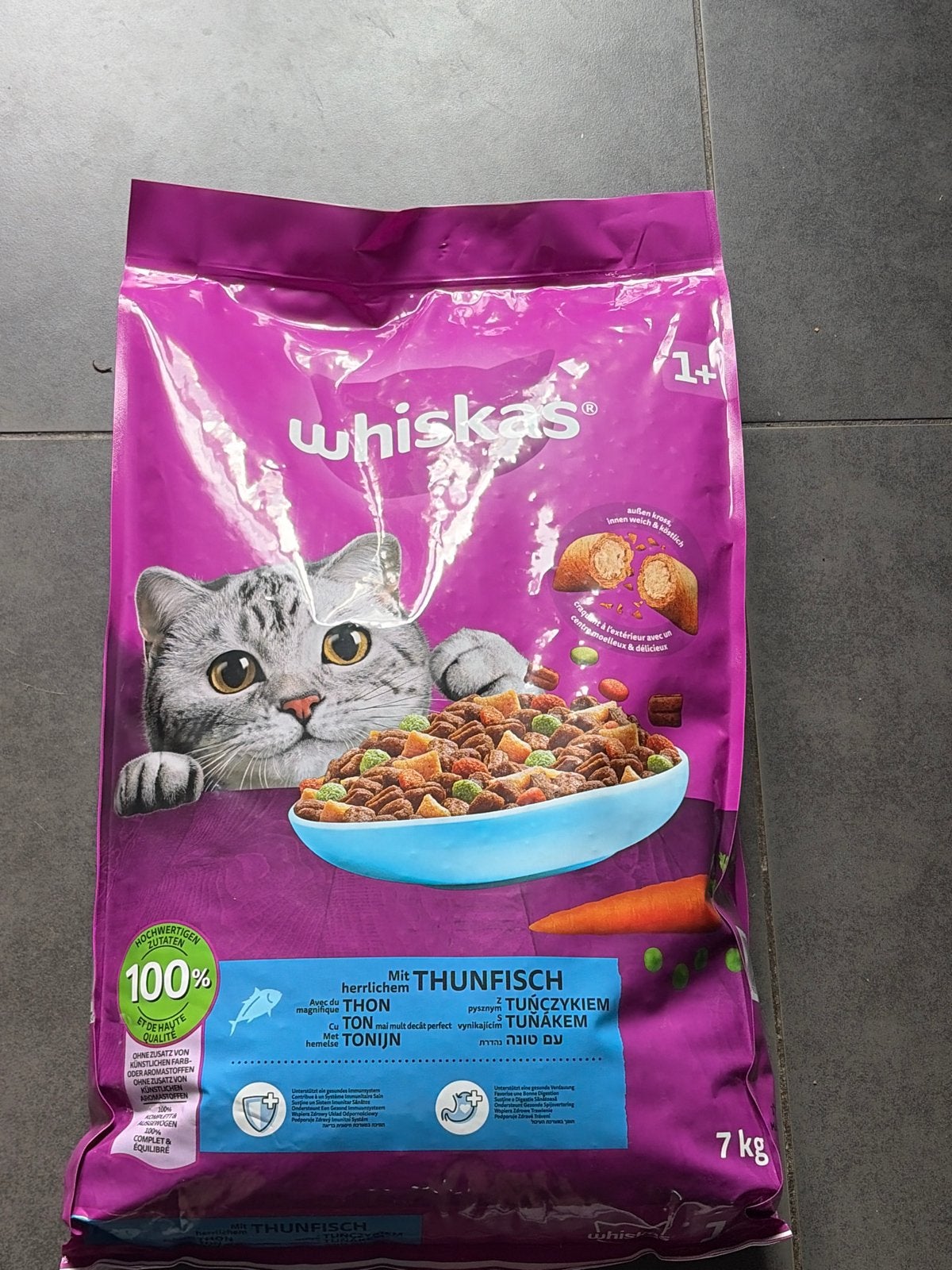 7kg whiskas tonijn kattenvoer, Verzenden, Kat