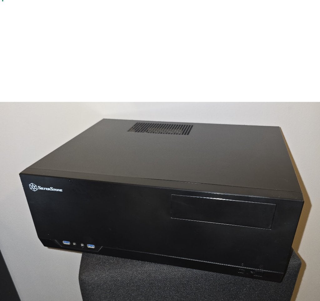 Silverstone GD09 - HTPC case, Computers en Software, Computerbehuizingen, Ophalen, Gebruikt