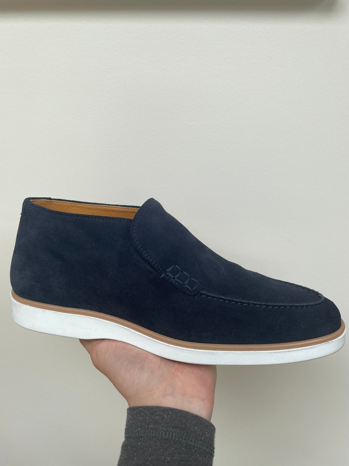Magnanni Suède Heren Loafers - Donkerblauw, Ophalen, Nieuw, Blauw, Loafers