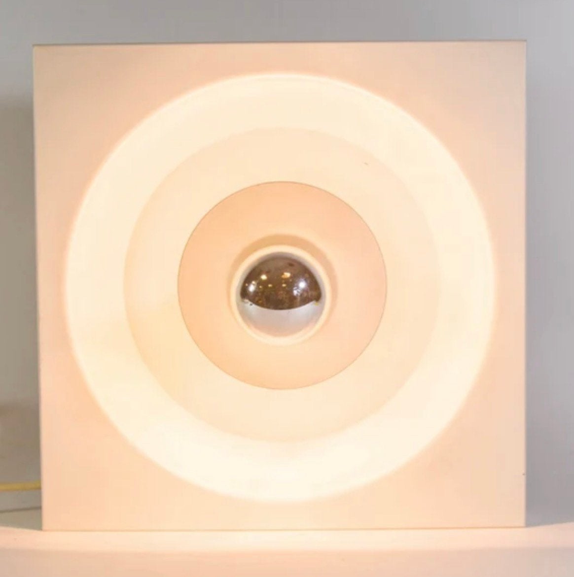 Xxl Klaus Hempel wandlamp, space age, retro, Ophalen of Verzenden, Gebruikt