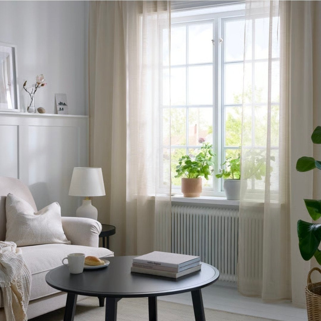 HÄLLEBRÄCKA

Ikea vitrage, Ophalen, Vitrage, Crème, Gebruikt