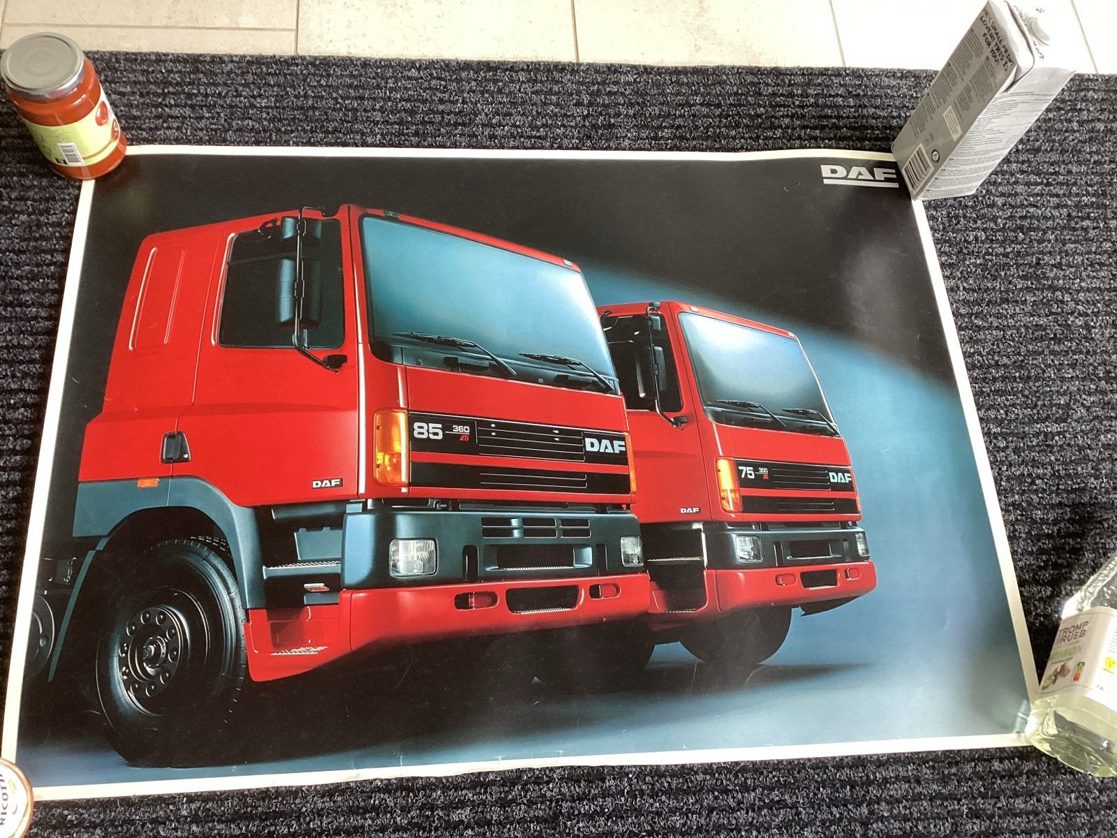 Daf 75-85 poster 85x60 cm, Ophalen of Verzenden, Zo goed als nieuw, Overige merken