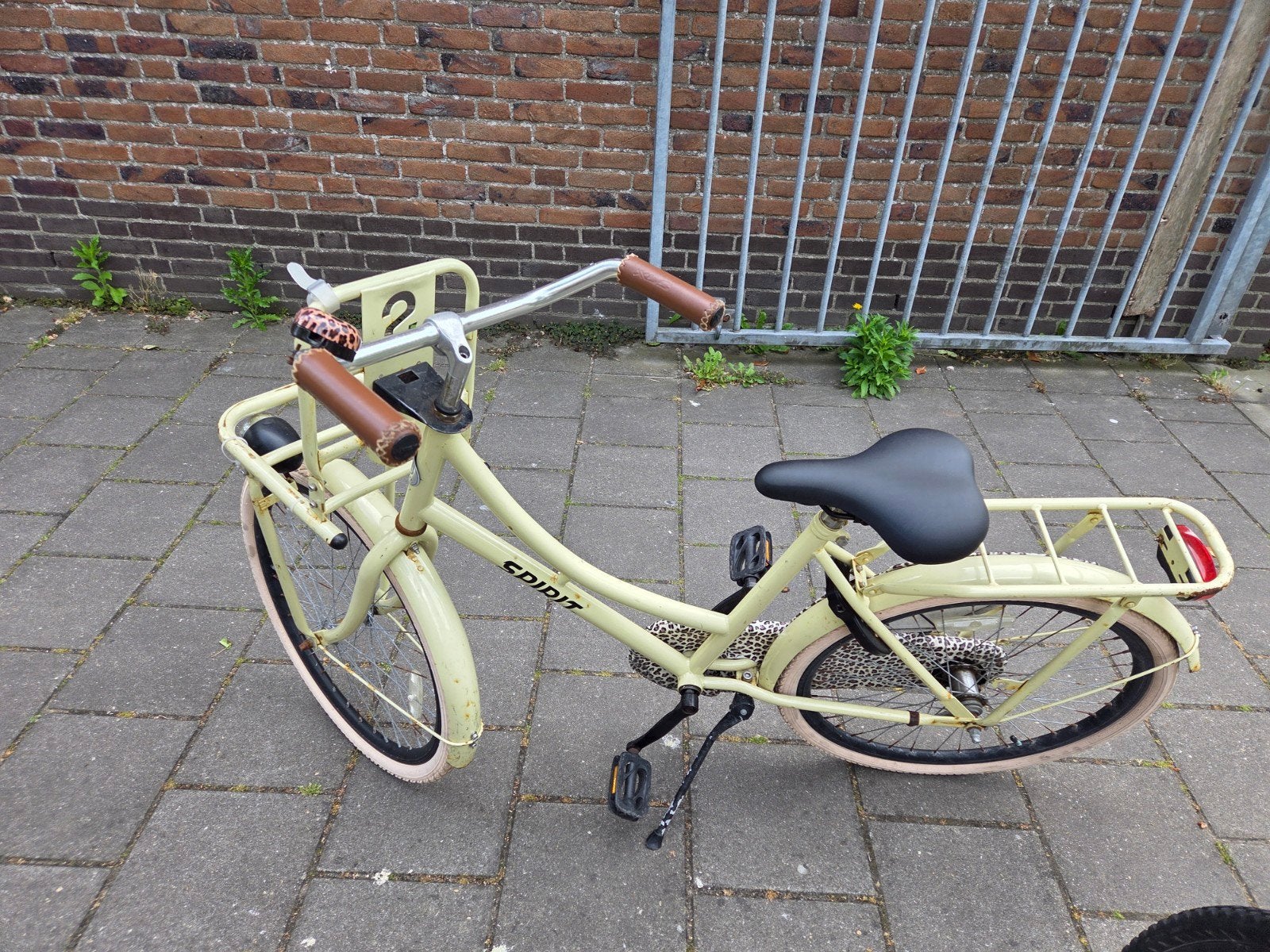 Panter meisjesfiets 20 inch met nieuwe handvaten en bel, Fietsen en Brommers, Fietsen | Kinderfietsjes, Ophalen of Verzenden