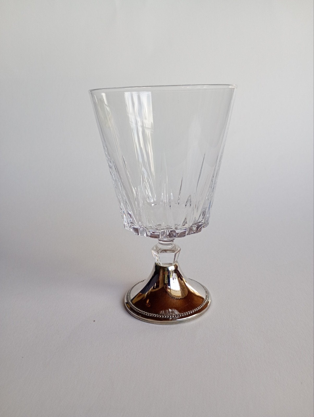 Vintage kristallen wijnglas  van Cristal d'Arques, Ophalen of Verzenden