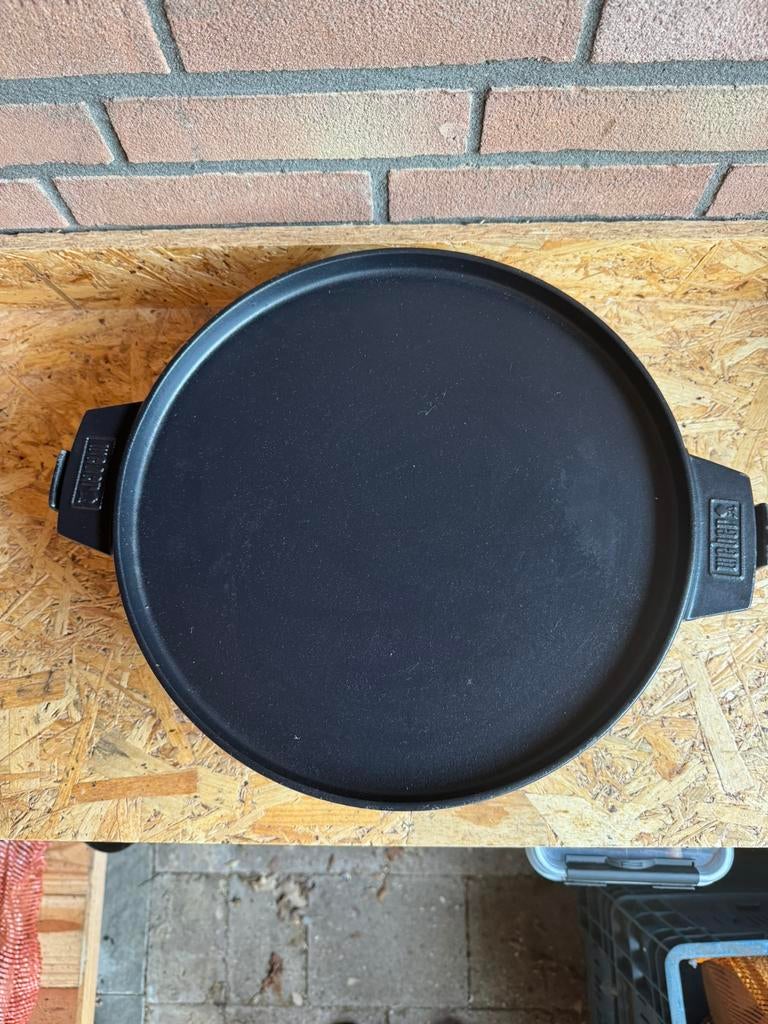 Weber gietijzeren gbs ketel €75, Ophalen of Verzenden, Zo goed als nieuw