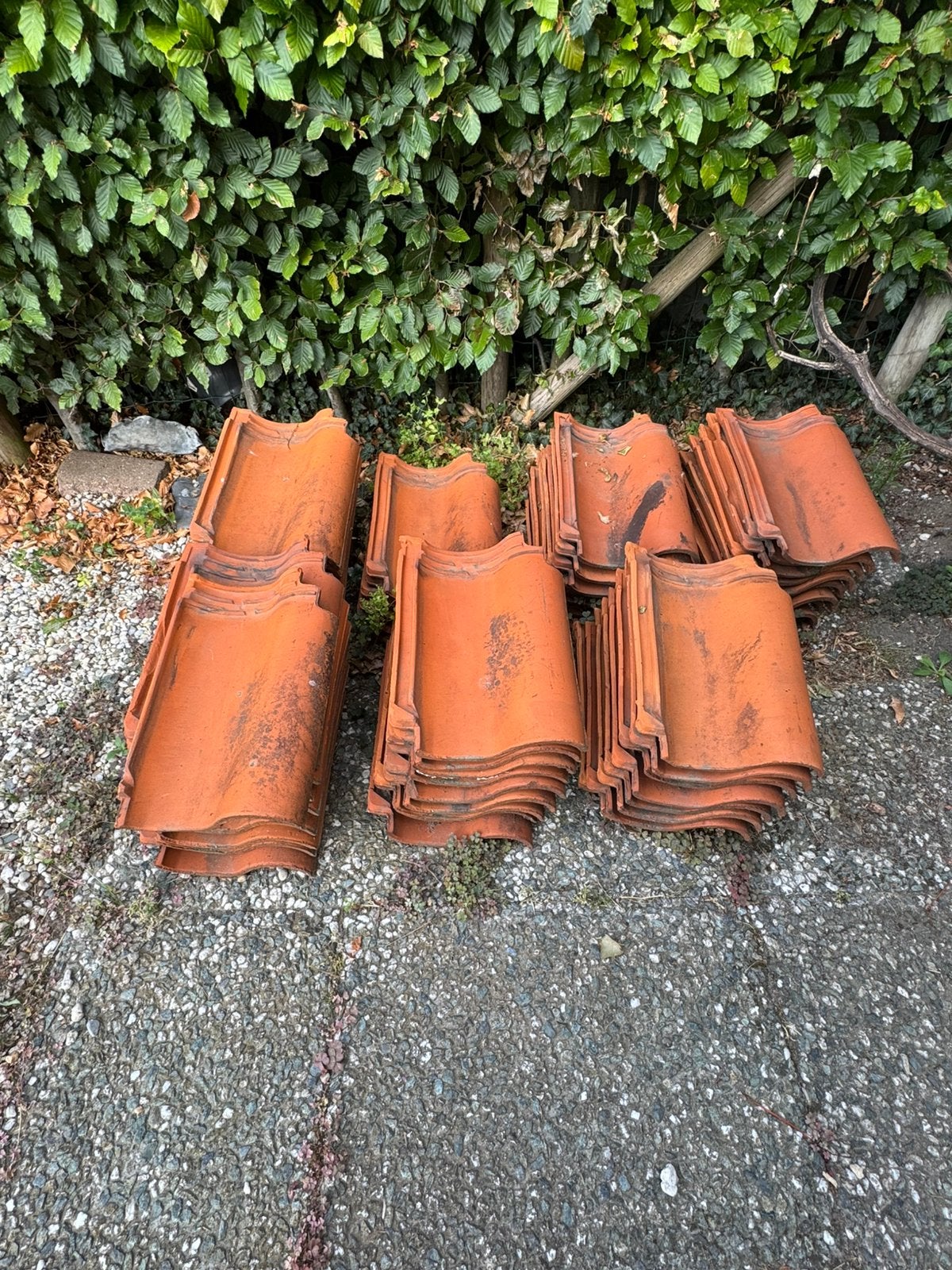 dakpannen gratis af te halen, Doe-het-zelf en Verbouw, Dakpannen en Dakbedekking, Ophalen, Steen of Klei, Minder dan 5 m², Dakpannen