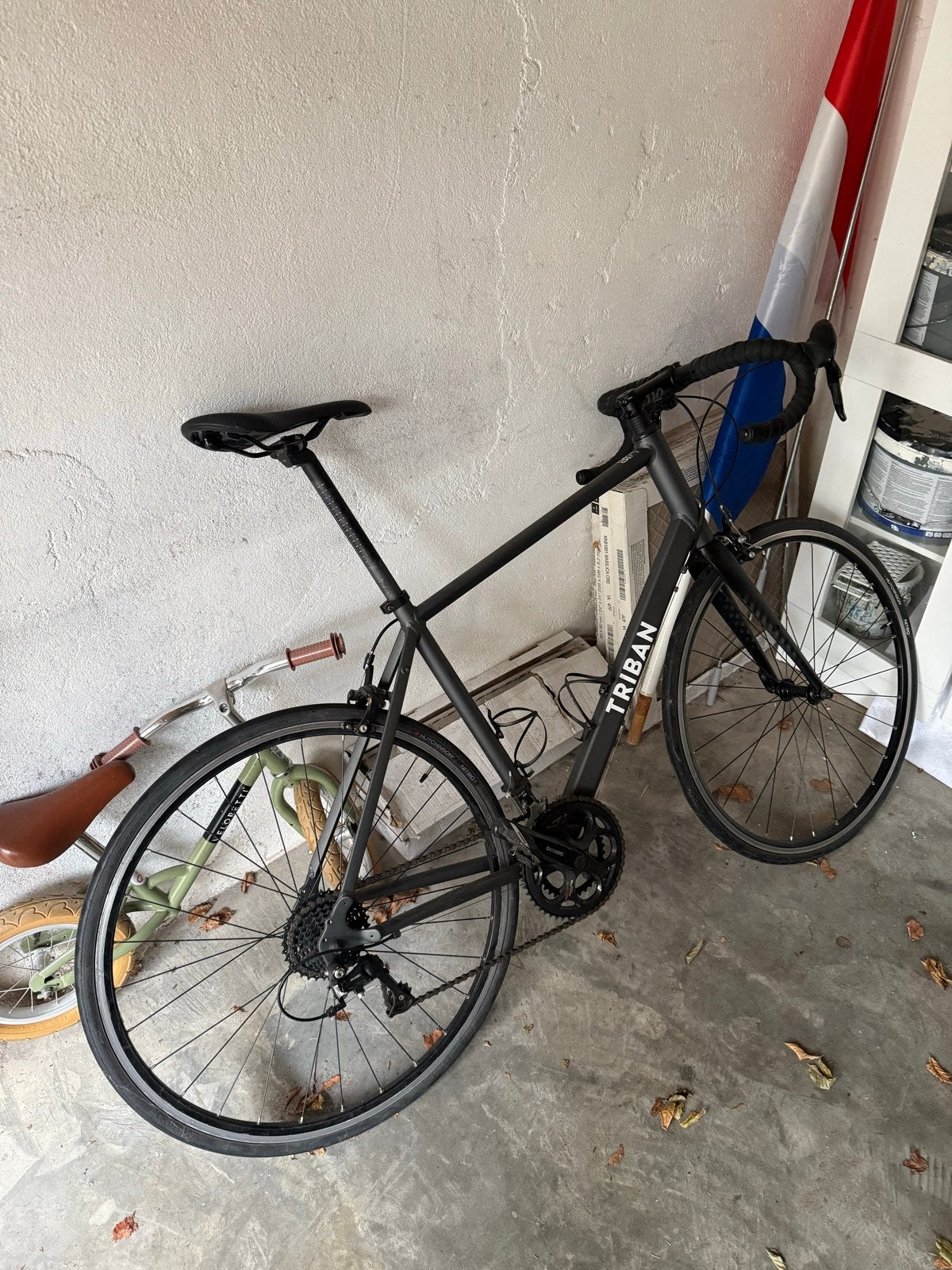 Triban RC 120 racefiets, Fietsen en Brommers, Aluminium, Zo goed als nieuw, 65 cm of meer, Ophalen