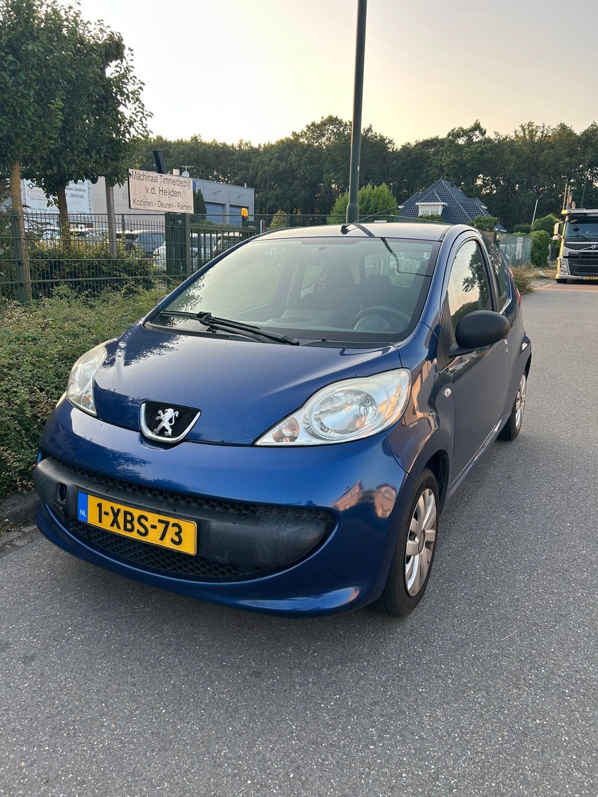 Peugeot 107 1.0 12V 3DR 2006 Blauw, Voorwielaandrijving, 765 kg, 68 pk, Handgeschakeld