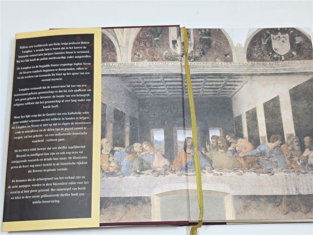 Da Vinci Code — Luxe Geïllustreerde Editie, Dan Brown, Boeken, Ophalen of Verzenden, Gelezen