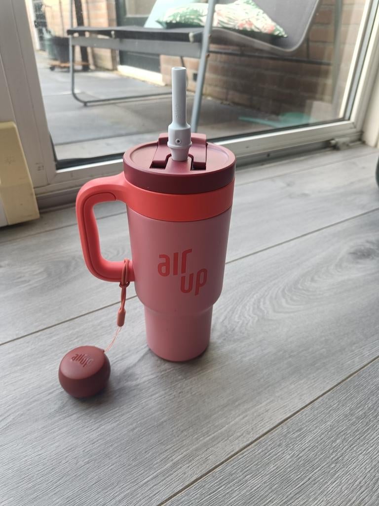 Air up drinkfles met pods - Zo goed als nieuw, Ophalen of Verzenden, Zo goed als nieuw, Waterkoeler-accessoire