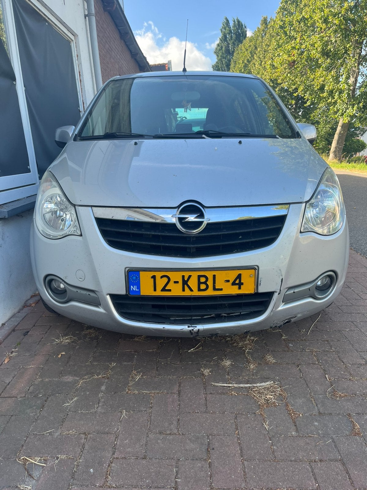 Opel Agila 1.0 12V 2009 Grijs, Auto's, Opel, Particulier, Agila, Benzine, A, Hatchback, Handgeschakeld, Origineel Nederlands, Zilver of Grijs