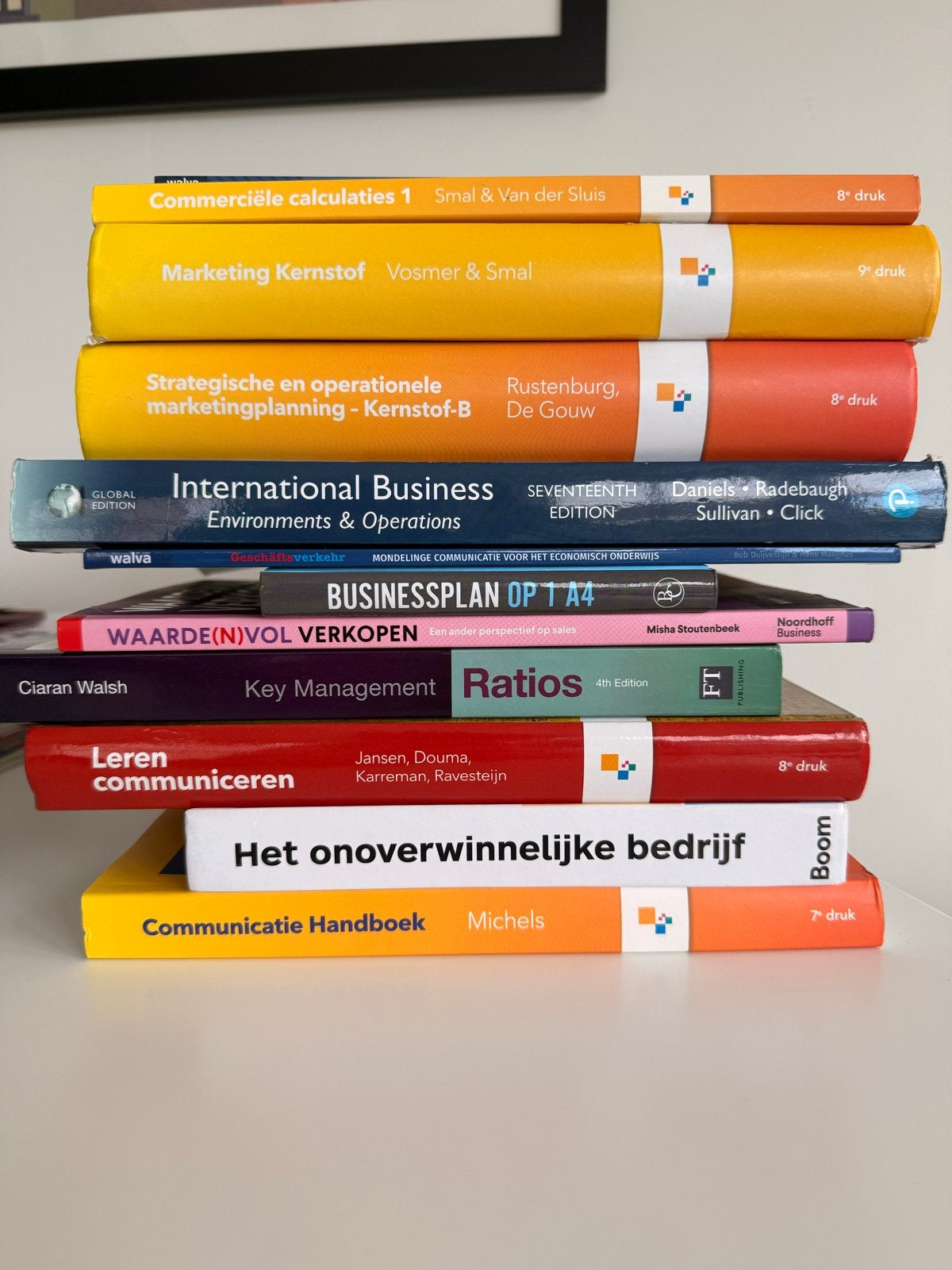 Studieboeken HBO - Marketing, Communicatie, Bedrijfskunde, Boeken, Ophalen, Gamma, Zo goed als nieuw, HBO