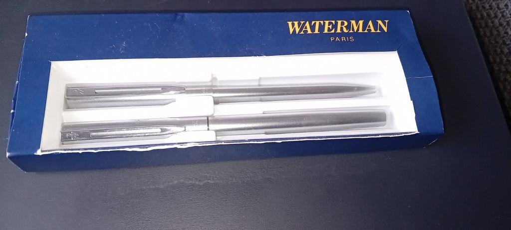 WATERMAN. Nette pennenset in doosje., Ophalen of Verzenden, Zo goed als nieuw, Vulpen, Waterman