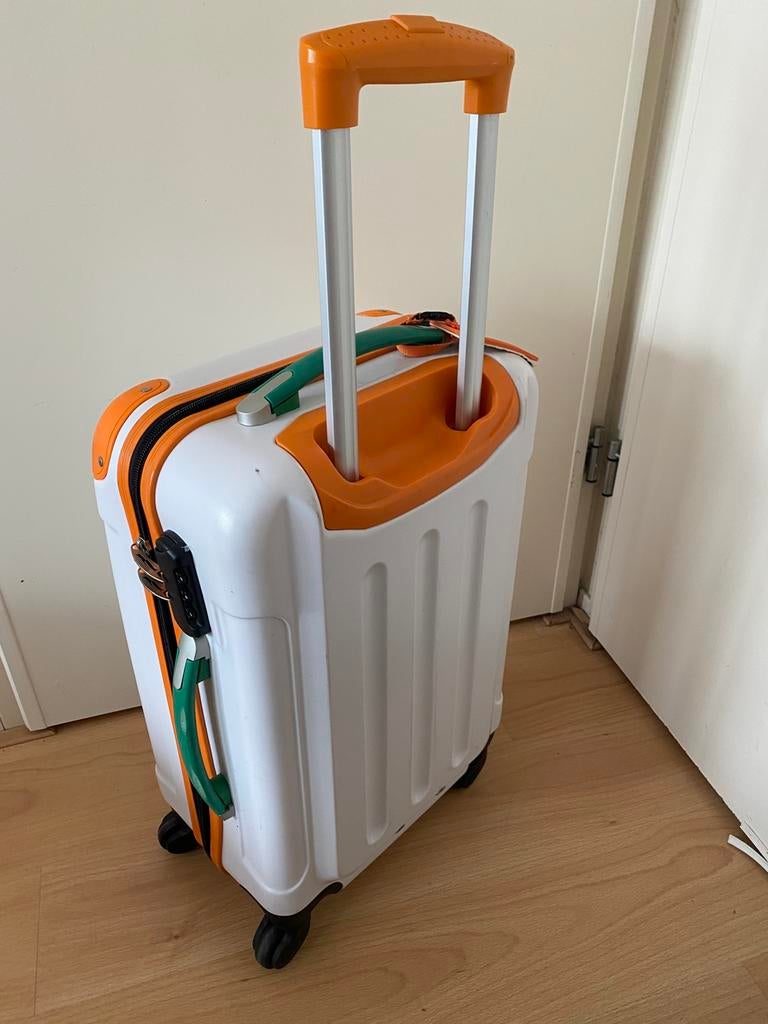 Postcode Loterij handbagagekoffer, Ophalen of Verzenden, Zo goed als nieuw, Hard kunststof