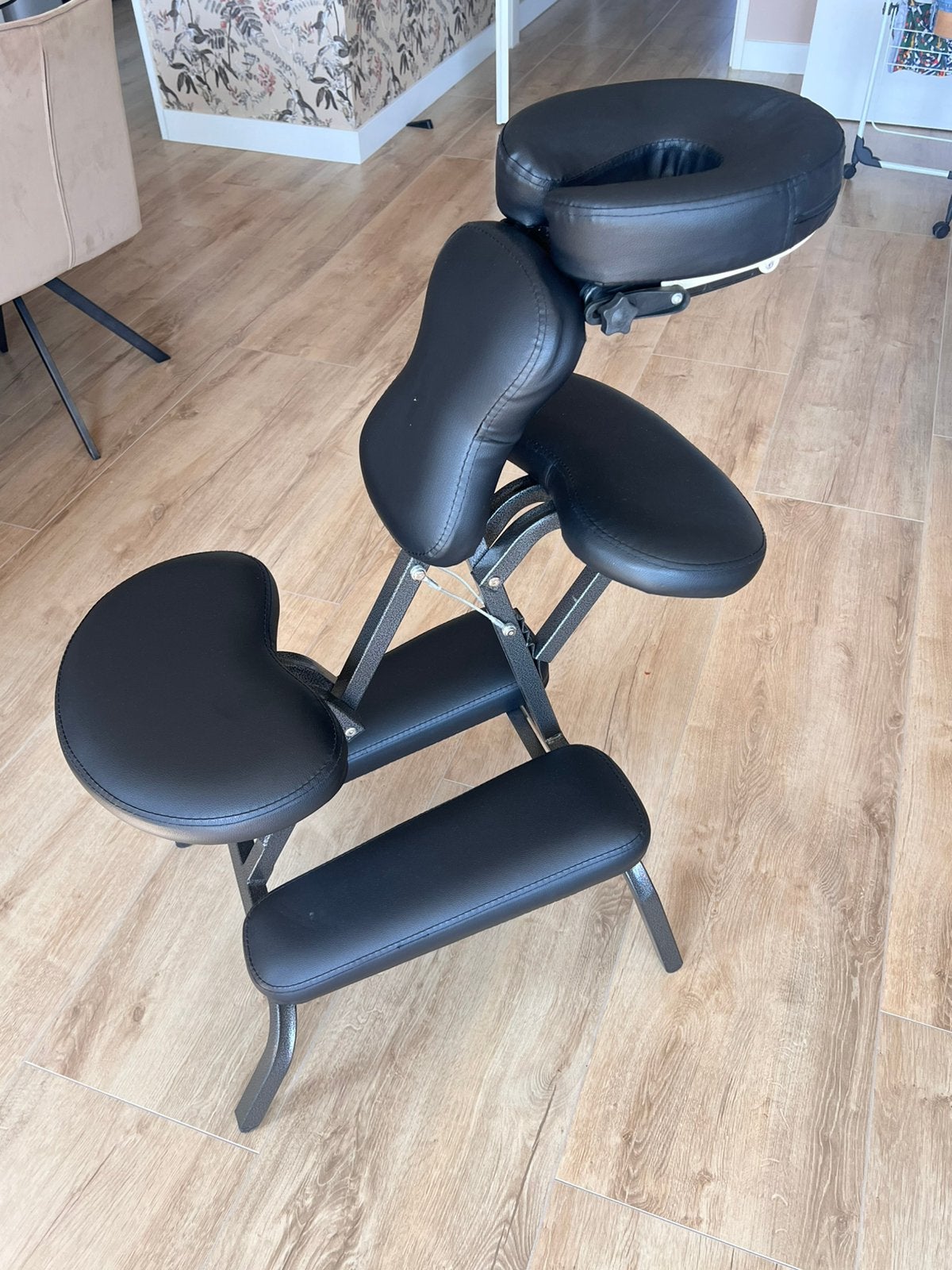 Stoelmassage stoel zwart, Ophalen, Zo goed als nieuw, Massagestoel of Kussen