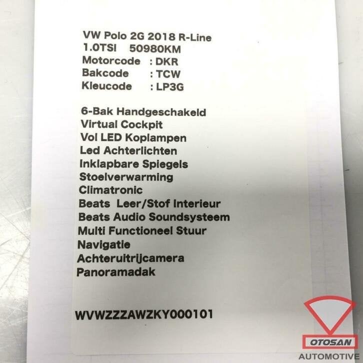 vw polo 2g r line 2018 dashboardkastje handschoenenkastje, Auto-onderdelen, Gebruikt, Volkswagen, Volkswagen AG, Berliner Ring 2
38440  Wolfsburg, DE
