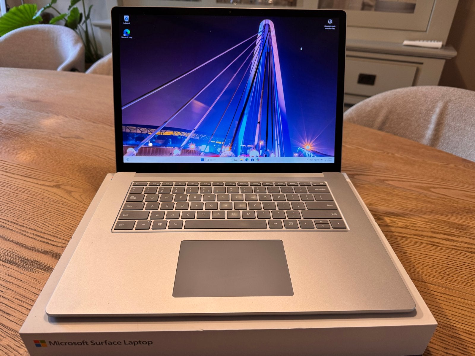 Microsoft Surface Laptop 3 15" AMD Ryzen 5 8GB RAM 128GB SSD, Ophalen, 8 GB, Met touchscreen, Zo goed als nieuw