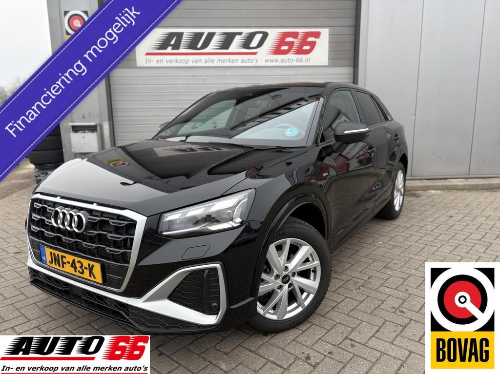 Audi Q2 35 TFSI S Edition 3 x S-Line Carplay Sfeer Sonos, Auto's, 4 cilinders, 150 pk, Zwart, Bedrijf