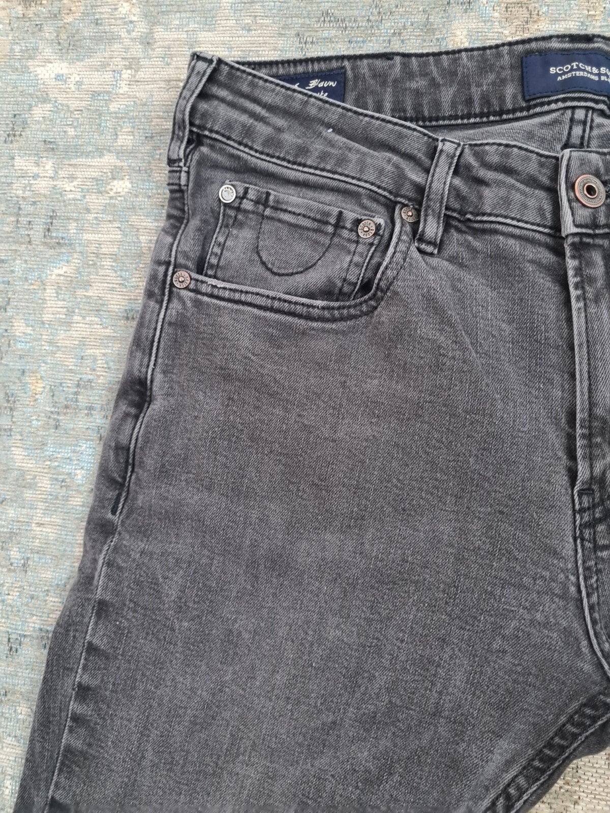 Scotch and Soda SKIM W32 L30 Skinny STRETCH Bronno3230 Grey, https://scotch-soda.eu/pages/contact, W32 (confectie 46) of kleiner