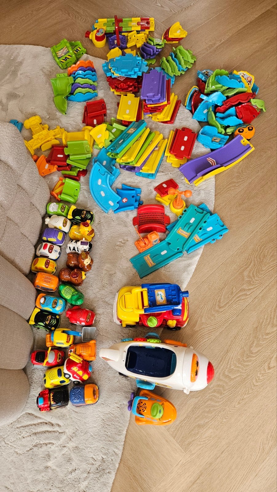 toet toet auto's verzameling, Ophalen, Gebruikt, 2 tot 4 jaar