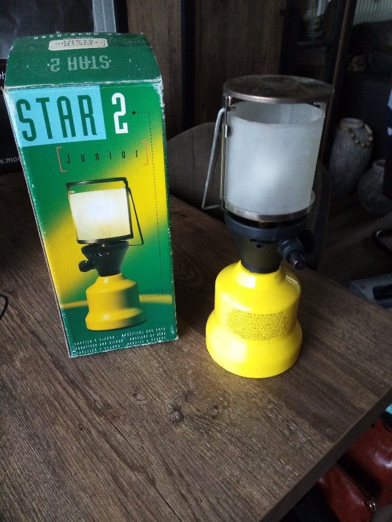 Campinglamp op gas, Caravans en Kamperen, Ophalen of Verzenden, Gebruikt