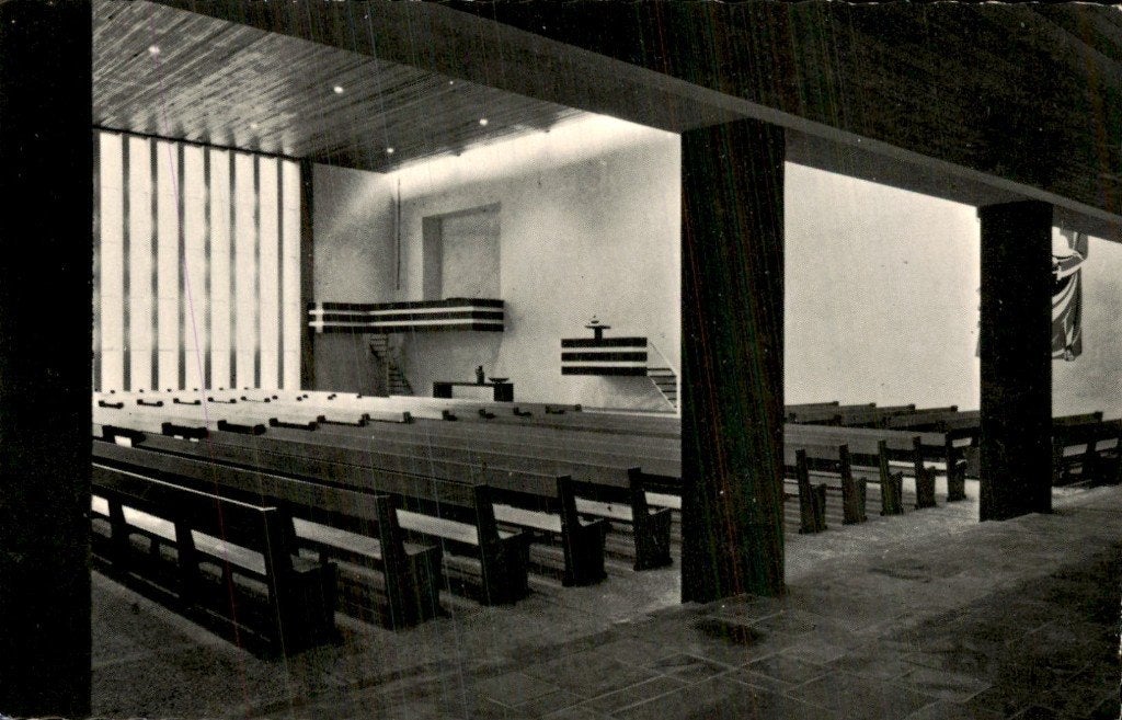 Aalten - Zuiderkerk - Interieur, Ophalen of Verzenden, 1940 tot 1960, Ongelopen, Gelderland