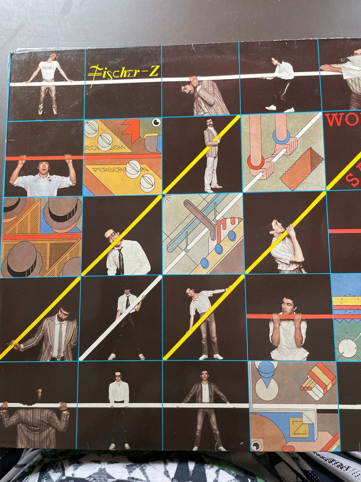 Fischer-Z - Word Salad LP (1979) - Pop/New Wave, LP, Gebruikt, Ophalen of Verzenden, 12 inch