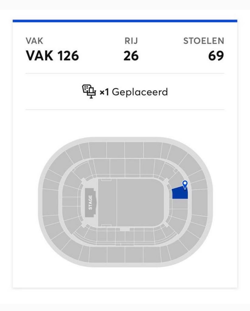 Bruno Mars Ticket, Eén persoon, Juli