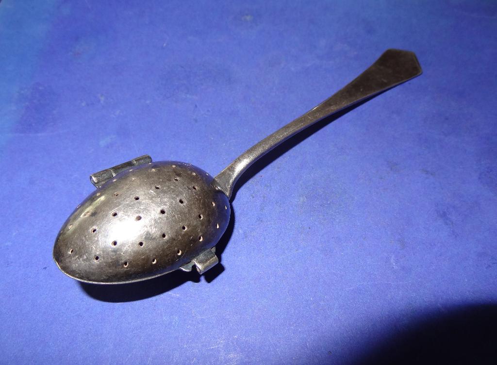 Verzilverde Thee Lepel EI 15 x 4 Centimeter, Verzenden, Zilver