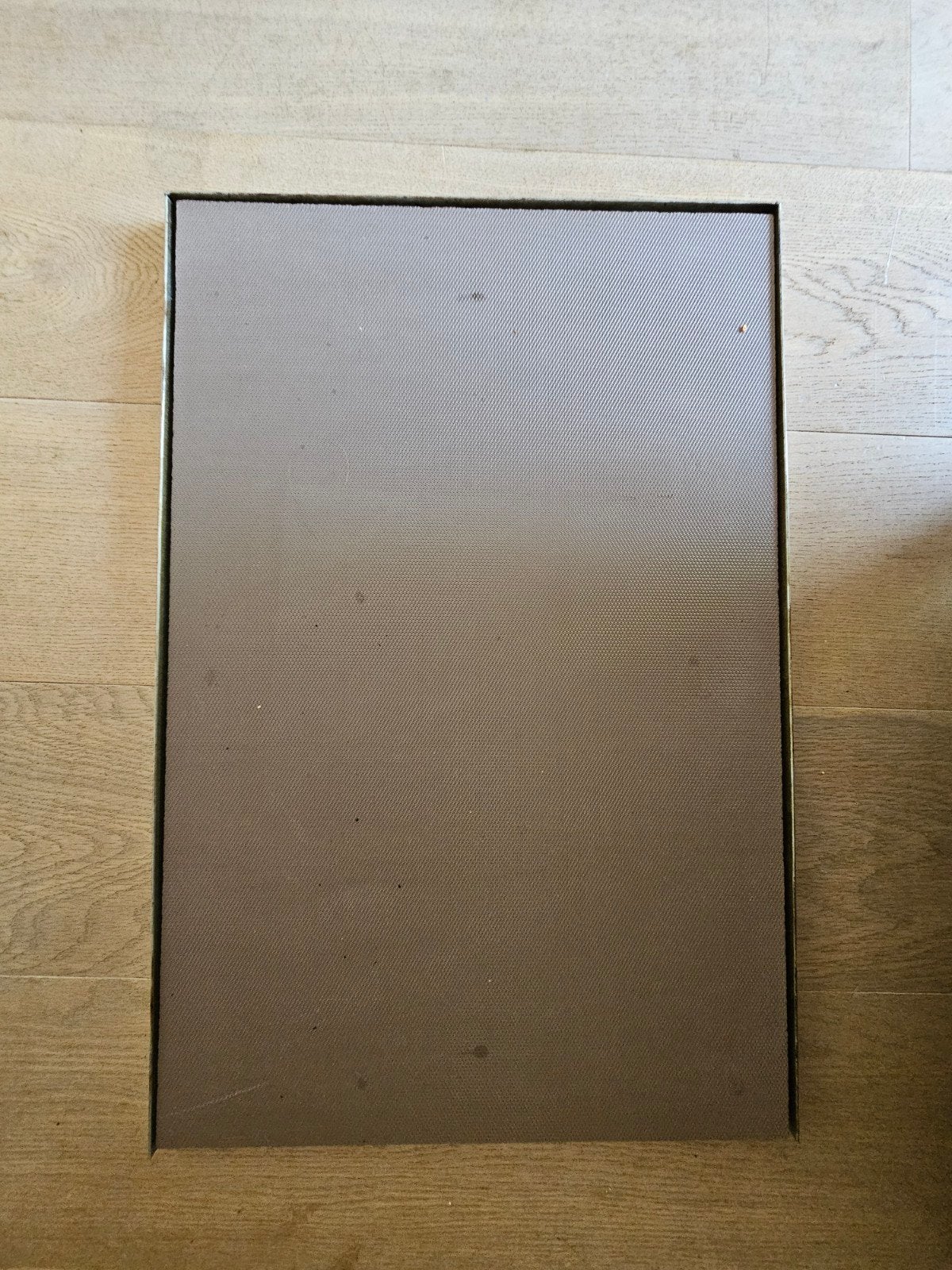 Dikke 1,5 cm Ovensteen Pizzasteen 40x60 cm in raamwerk, Ophalen, Zo goed als nieuw, Pizzaoven