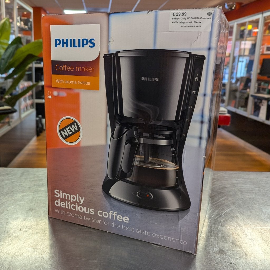 Philips Daily HD7461/20 Compact Koffiezetapparaat | Nieuw, Philips, Nieuw, Support@philips.com, Philips Center
Amstelplein 2
1096 BC Amsterdam
Netherlands