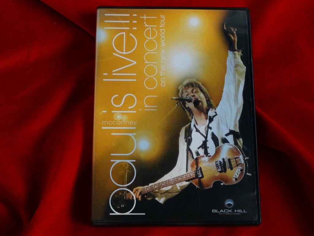 Muziek dvd. Paul mc cartney is live in concert ,on the new, Alle leeftijden, Ophalen of Verzenden, Nieuw in verpakking