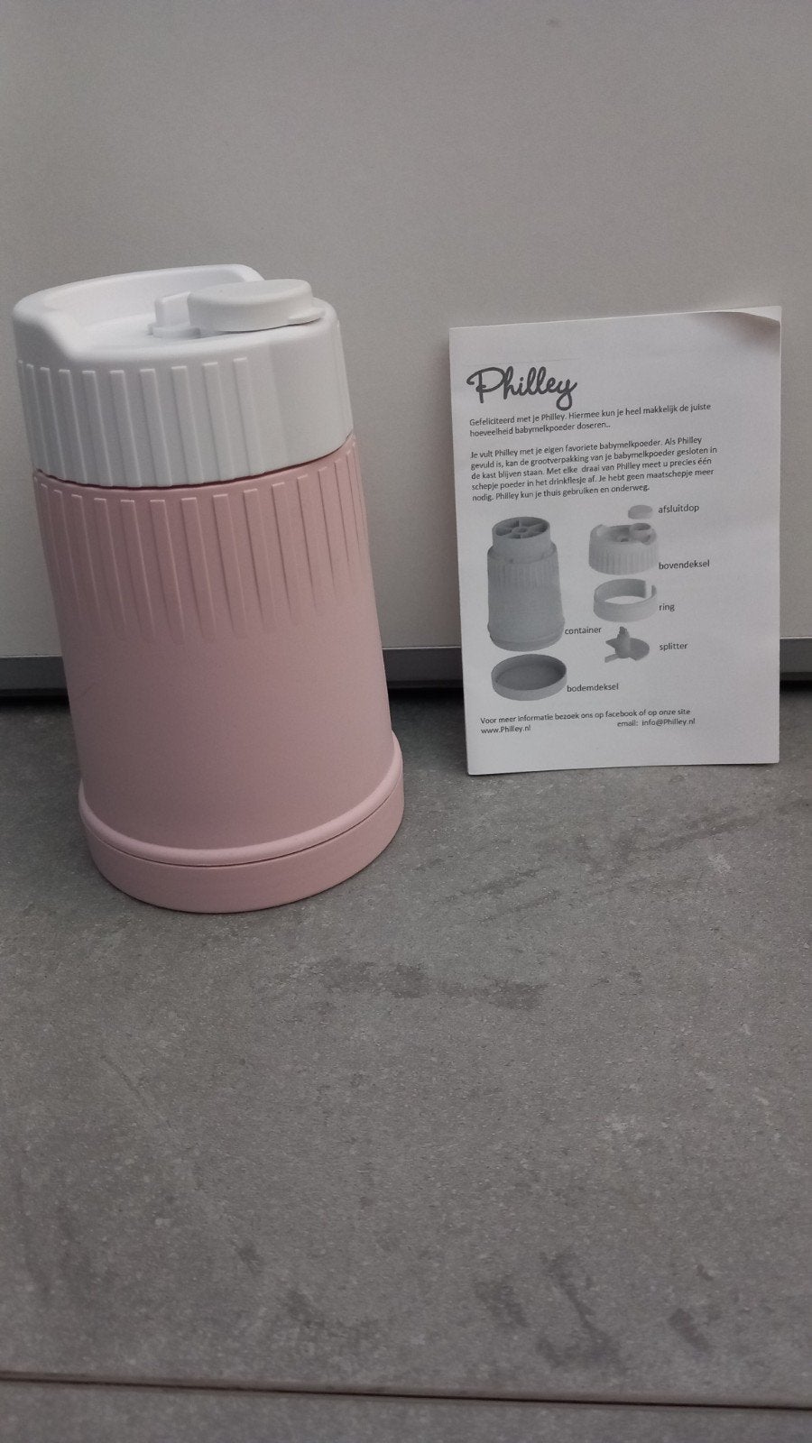 Nieuwe Philley melkpoeder bewaarbus, Ophalen of Verzenden, Nieuw, Overige typen