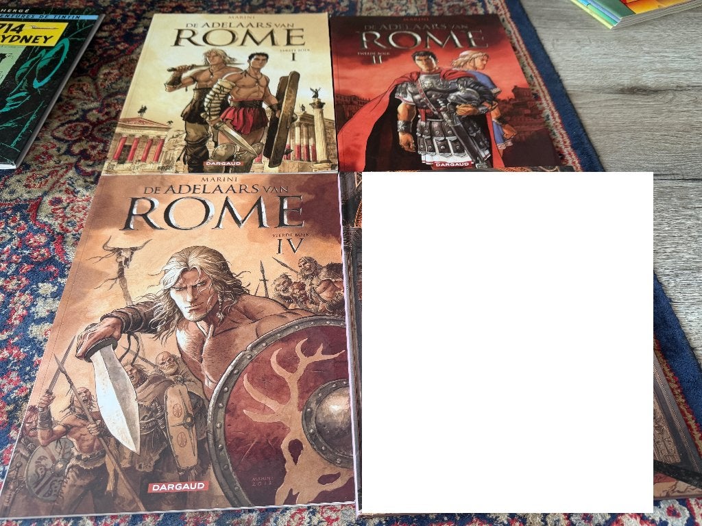 De Adelaars van Rome deel 1, 2 en 4. Marini, Dargaud, Boeken, Stripboeken, Ophalen of Verzenden, Zo goed als nieuw, Enrico Marini
