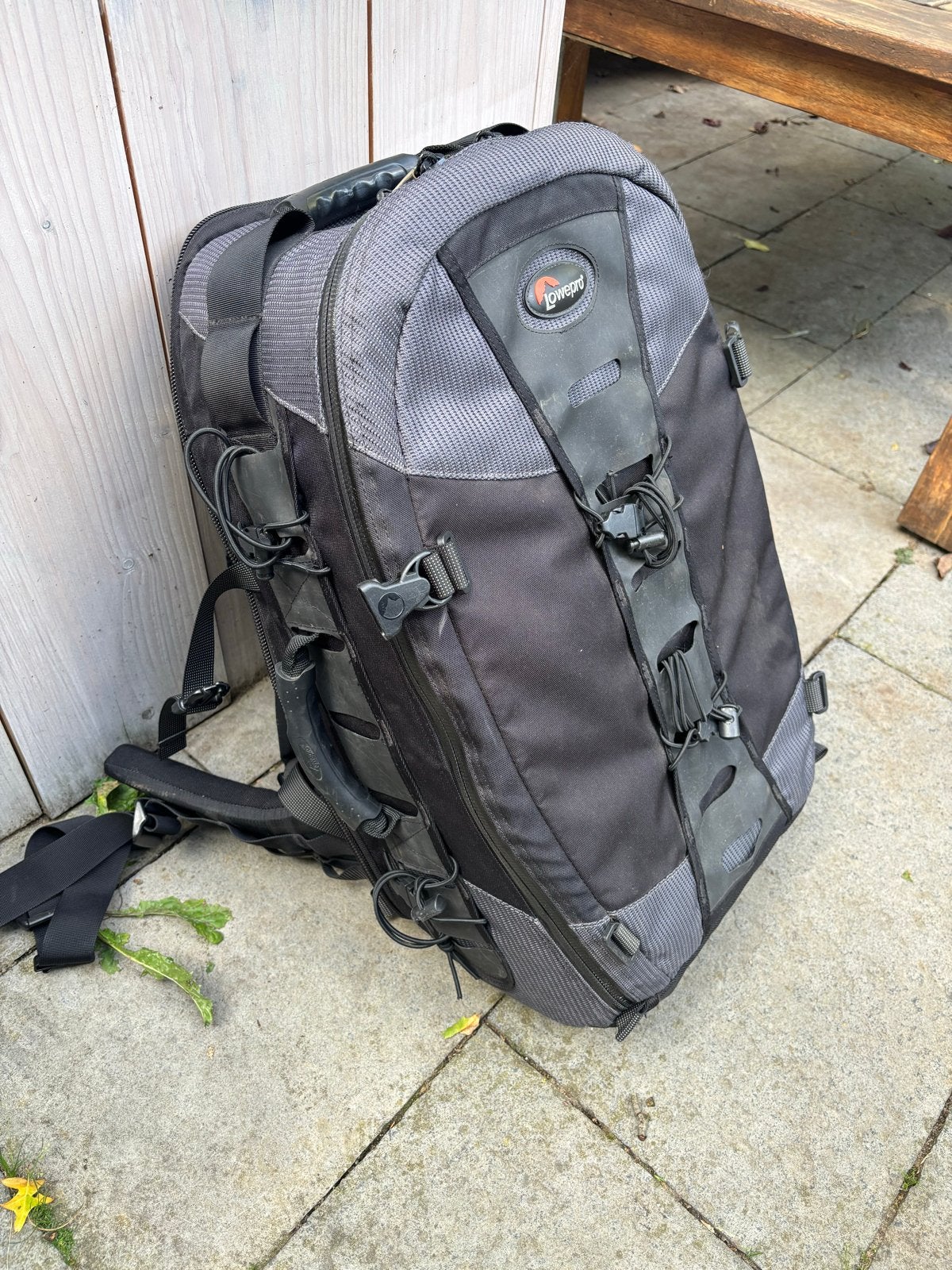 Lowepro Pro Runner 350 AW II Cameratas Rugzak, Audio, Tv en Foto, Rugtas, Gevoerd, Ophalen of Verzenden, Zwart