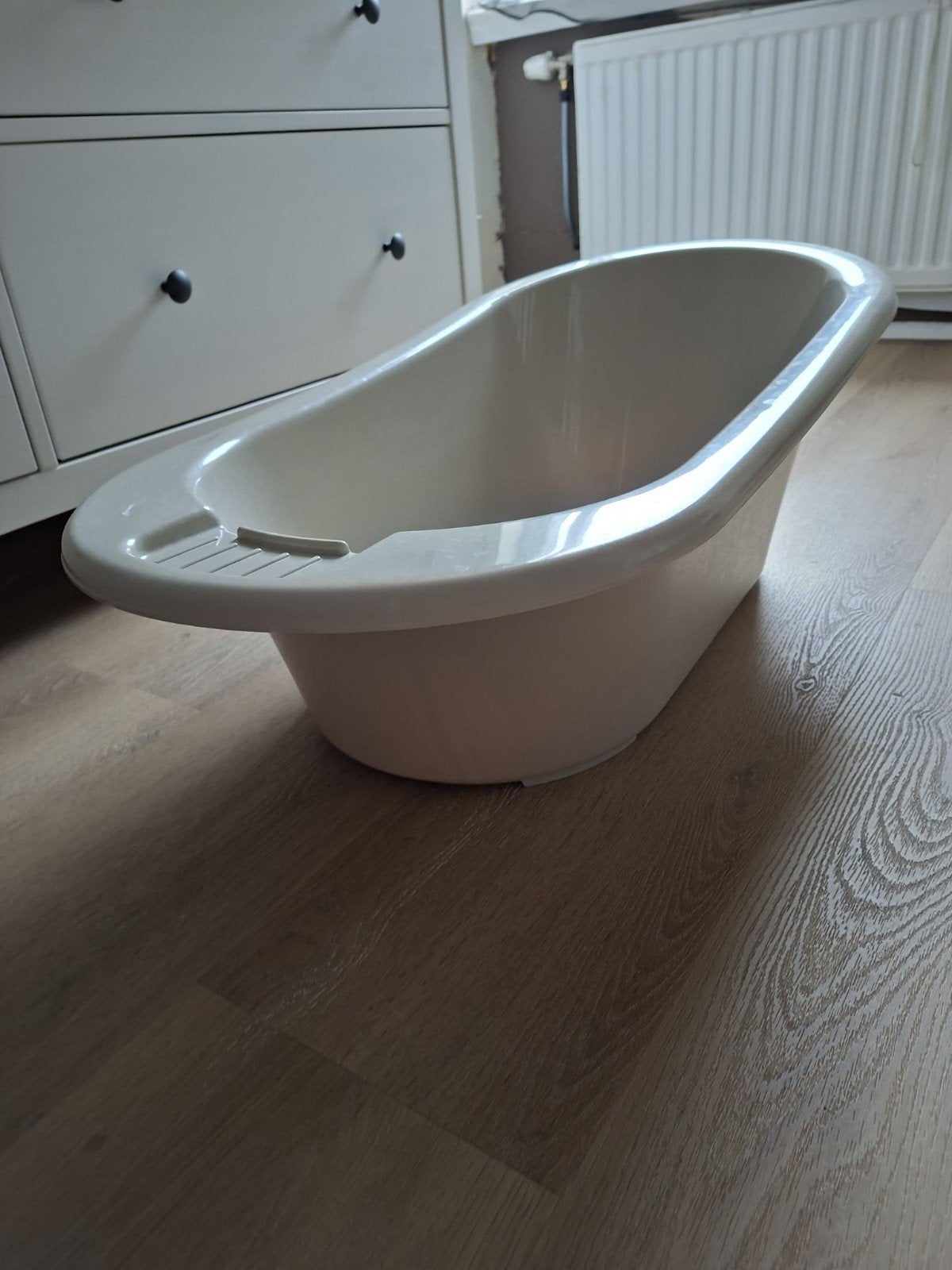 Bebe-jou babybadje - beige, Ophalen, Zo goed als nieuw, Badje, Bébé-jou