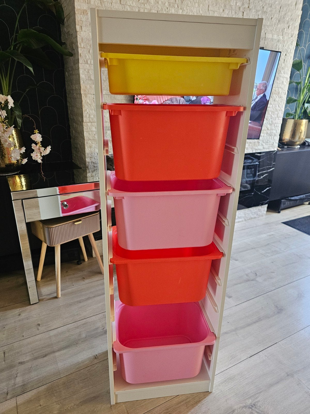 IKEA Trofast opbergkast met 5 bakken, Ophalen, Gebruikt