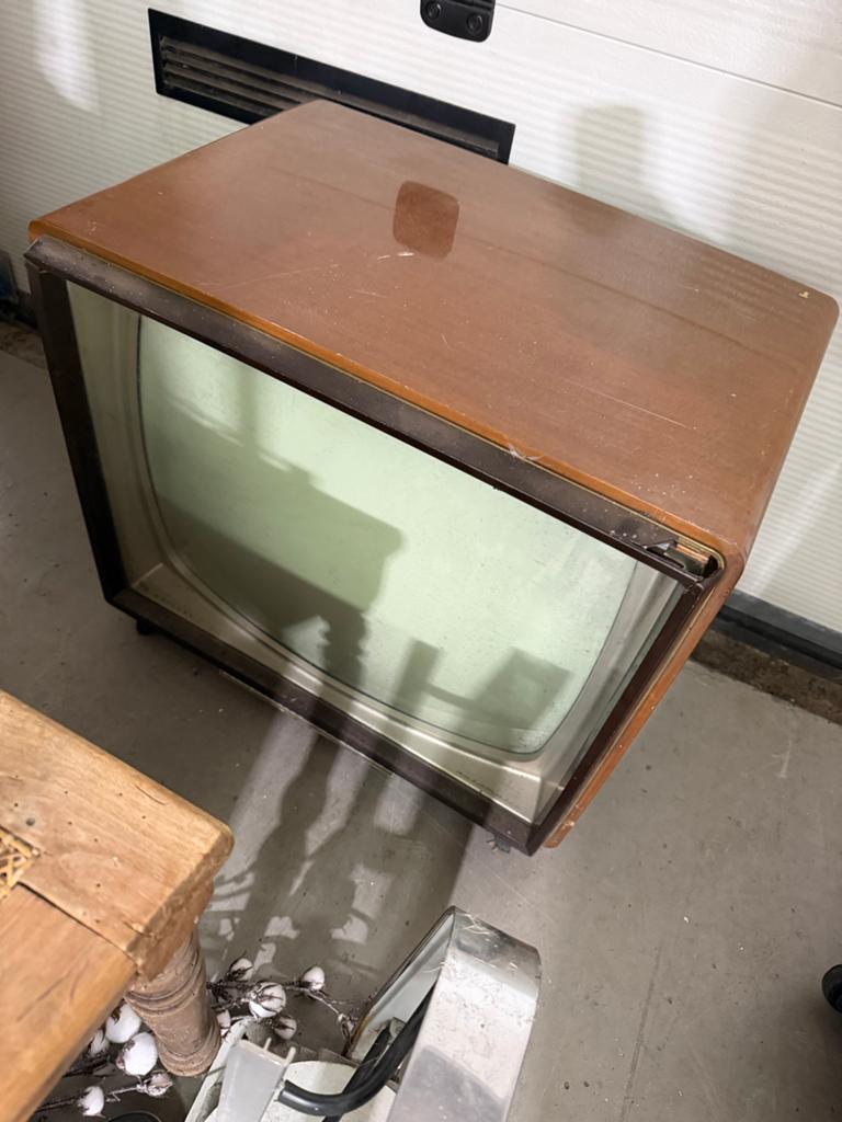 Vintage Philips TV 23 TX 323A/00B - Decoratief object, Ophalen of Verzenden, Niet werkend, 60 tot 80 cm, Philips