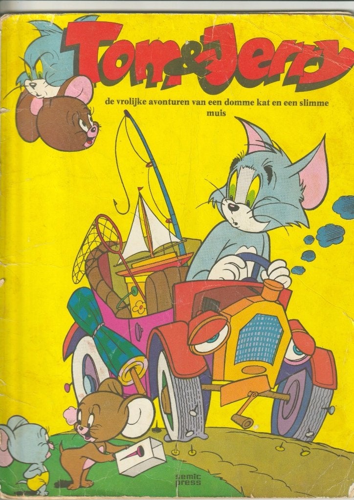 tom en jerry, Eén stripboek, Verzenden, Zo goed als nieuw