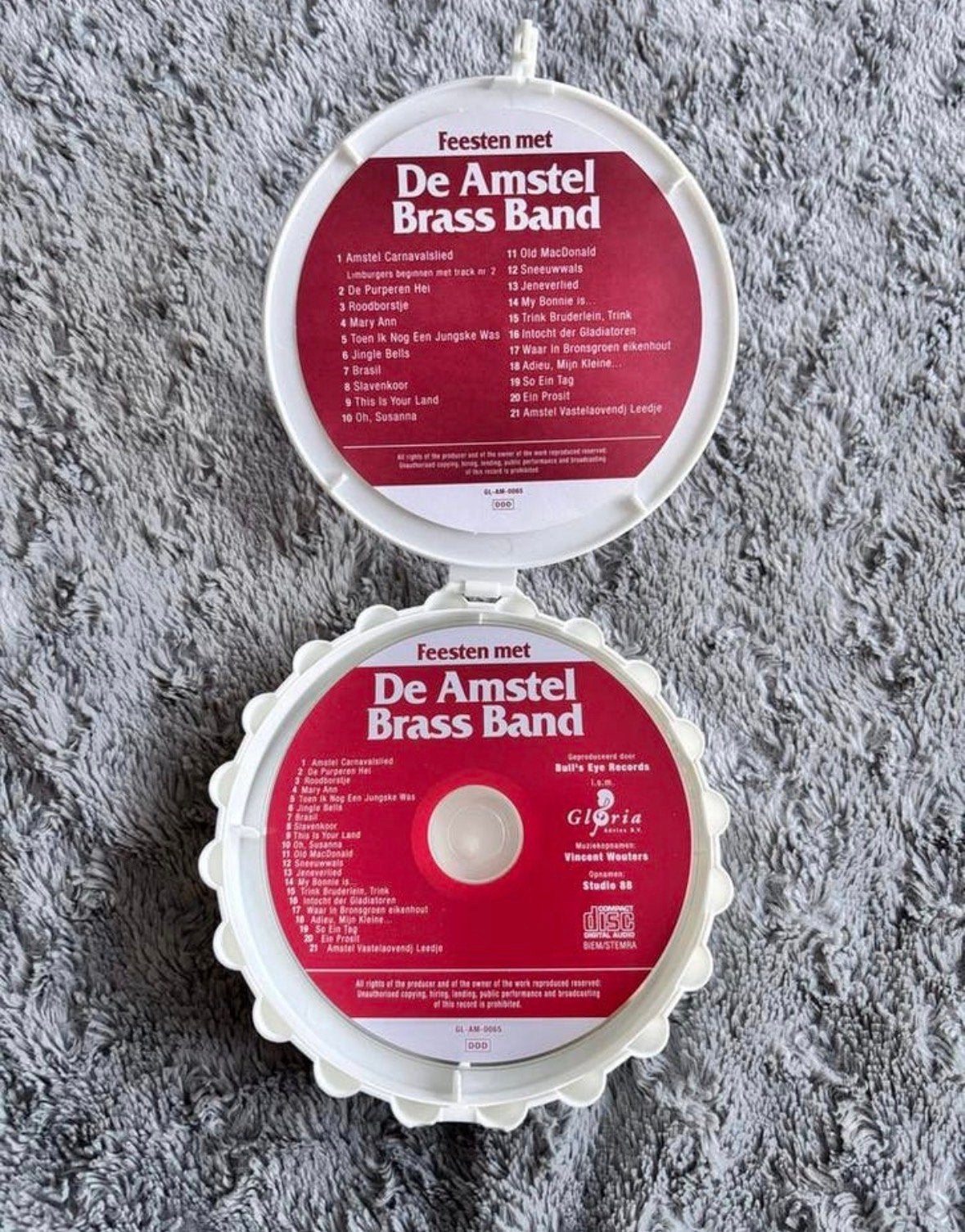 Feesten met De Amstel Brass Band CD - Amstel Bier, Ophalen of Verzenden, Zo goed als nieuw