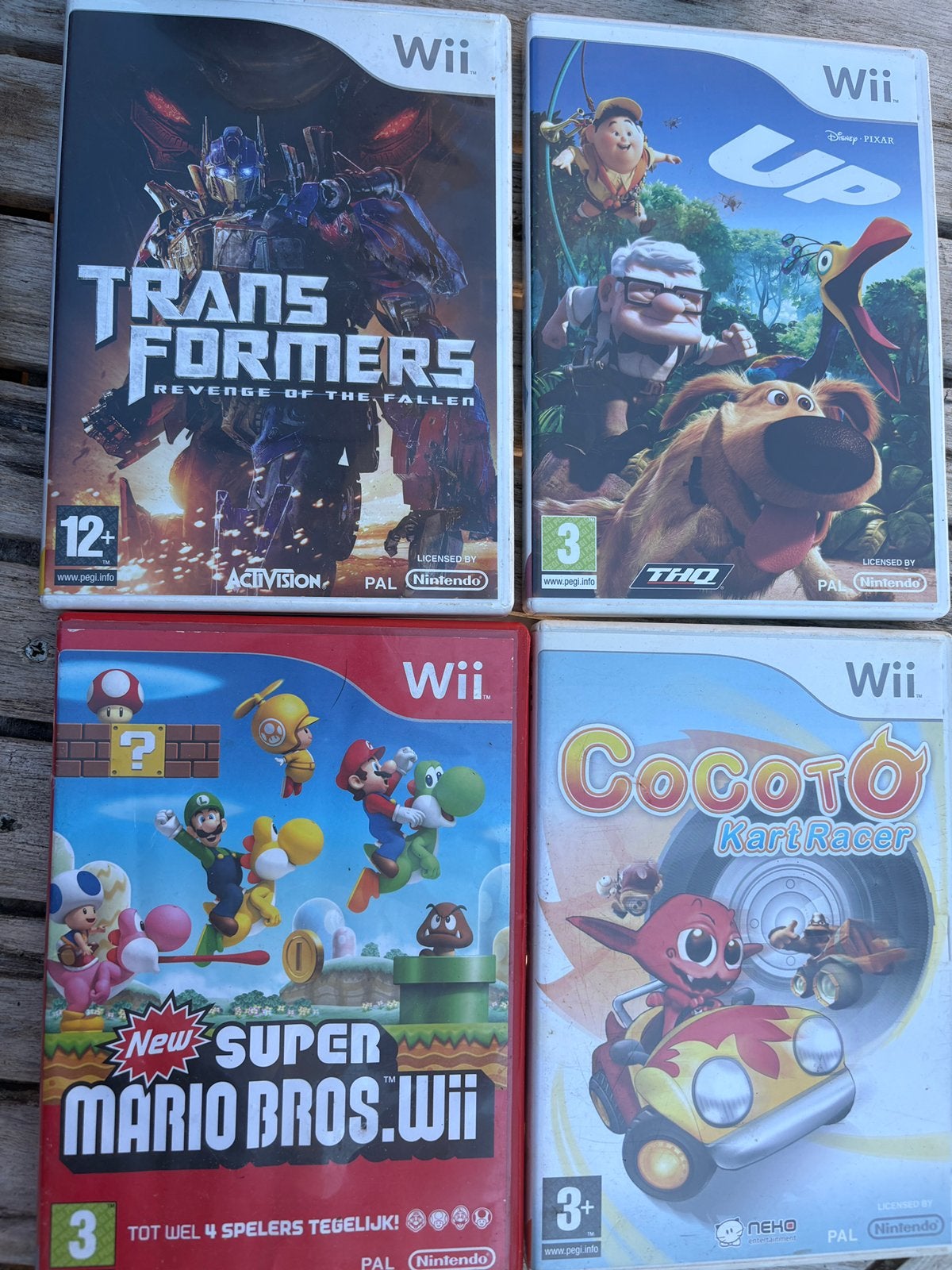 Wii spellen, 3 spelers of meer, Ophalen, Gebruikt, Vanaf 3 jaar