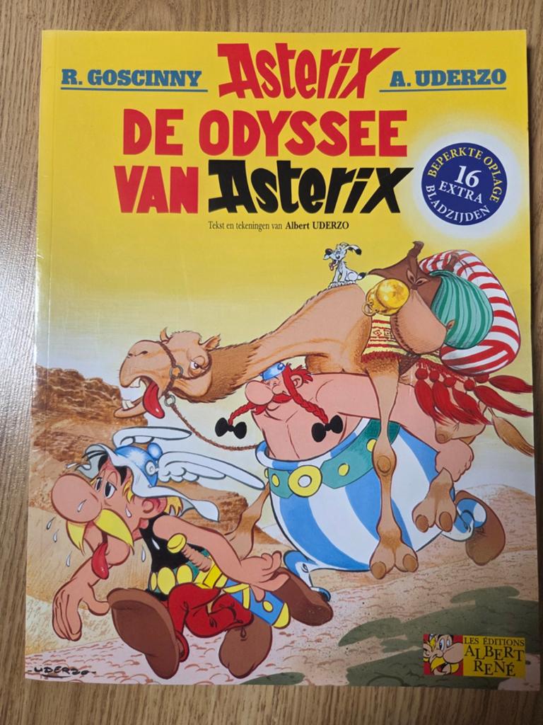 Asterix: De Odyssee van Asterix - Speciale editie, Eén stripboek, Ophalen of Verzenden, Zo goed als nieuw, René Goscinny, Albert Uderzo